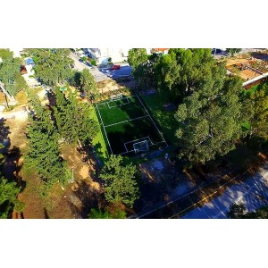 Γήπεδο ποδοσφαίρου στο πρότυπο οικογενειακό πάρκο